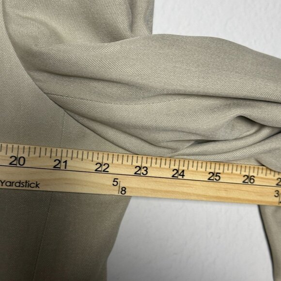 Joseph & Feiss Silk Blazer Sport Coat Men 42L Tan Classic Formal Business Prep - Picture 6 of 16